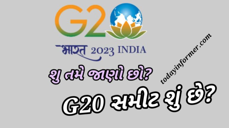 All about G20 Summit in Gujarati